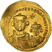 Coin, Heraclius, with Heraclius Constantine, Solidus, 616-625, Constantinople