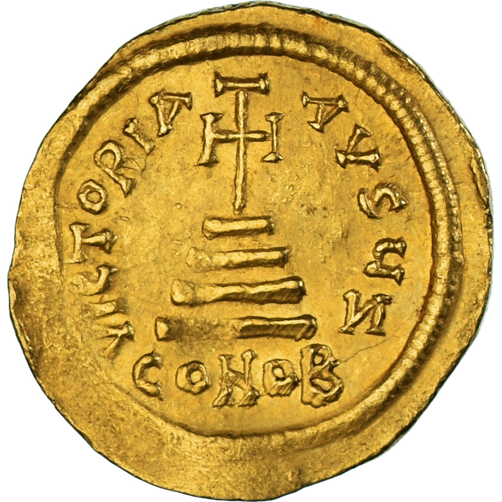 Coin, Heraclius, with Heraclius Constantine, Solidus, 616-625, Constantinople