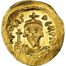 Coin, Phocas, Solidus, 607-610, Constantinople, MS(60-62), Gold, Sear:620