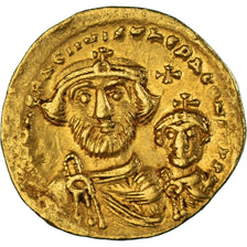 Moneta, Heraclius, with Heraclius Constantine, Solidus, 616-625, Constantinople