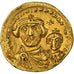 Moneta, Heraclius, with Heraclius Constantine, Solidus, 616-625, Constantinople