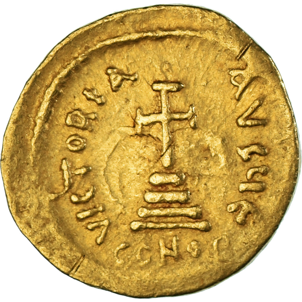Moneta, Heraclius, with Heraclius Constantine, Solidus, 616-625, Constantinople