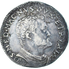 Münze, Italien, Cosimo I Medici, Teston, 1570, Florence, Rare, SS, Silber