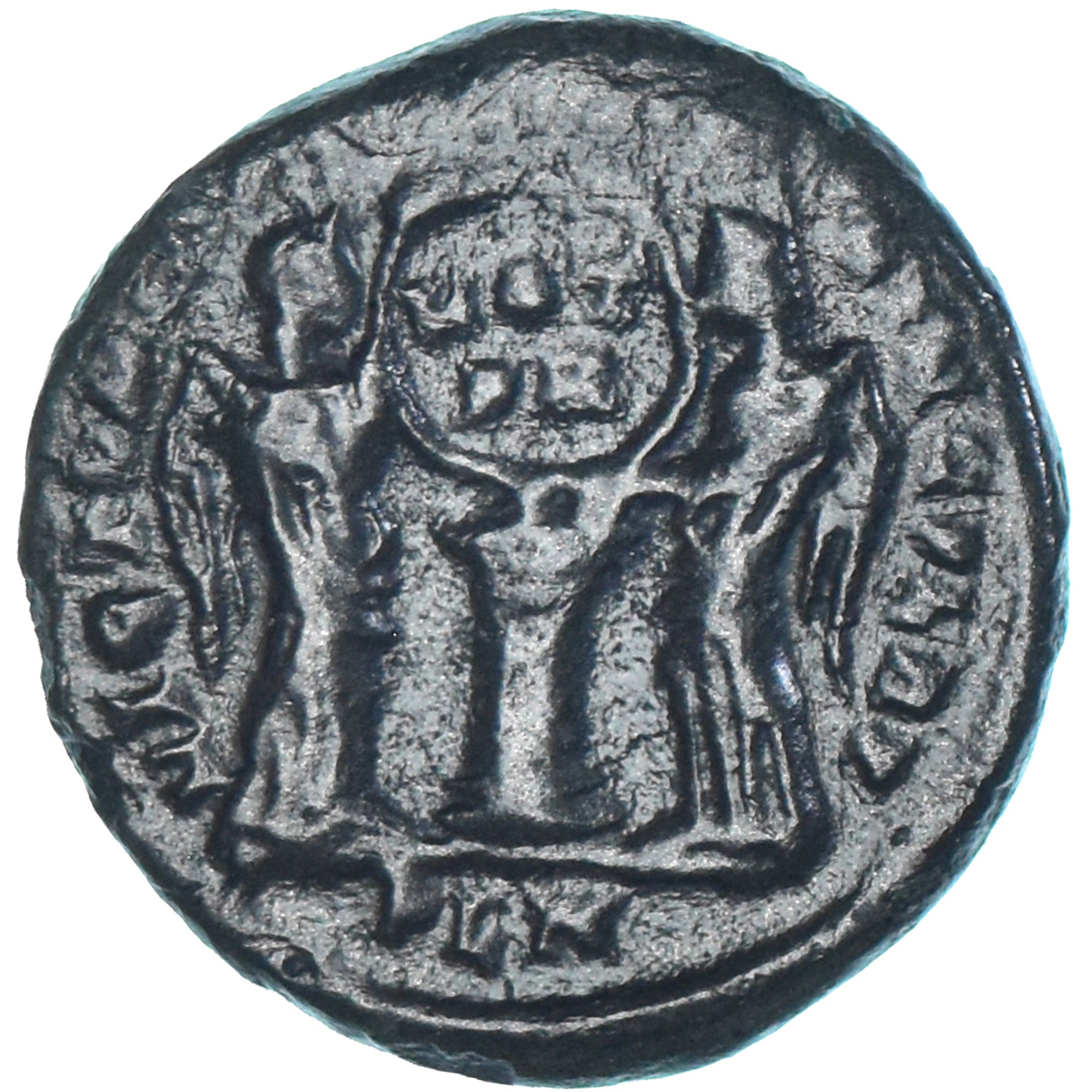 Moneta, Constantine I, Follis, 307/310-337, London, MB, Bronzo