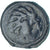 Münze, Senones, potin à la tête d’indien, 1st century BC, S+, Bronze