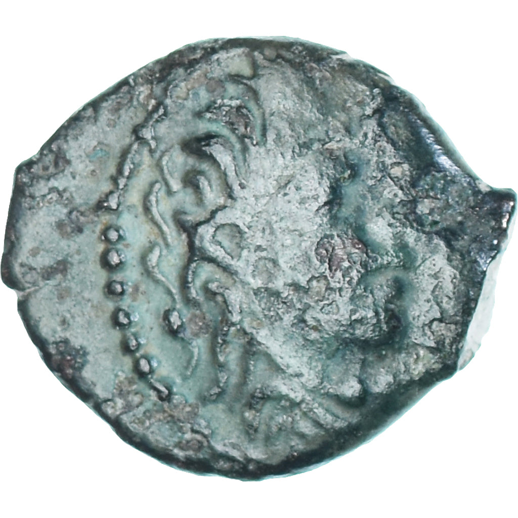 Remi, Carnutes, Bronze AOIIDIACI/A.HIR.IMP au lion, 50-30 BC, Bronzen, ZF