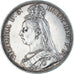 Coin, Great Britain, Victoria, Crown, 1887, Jubilee., MS(60-62), Silver, KM:765