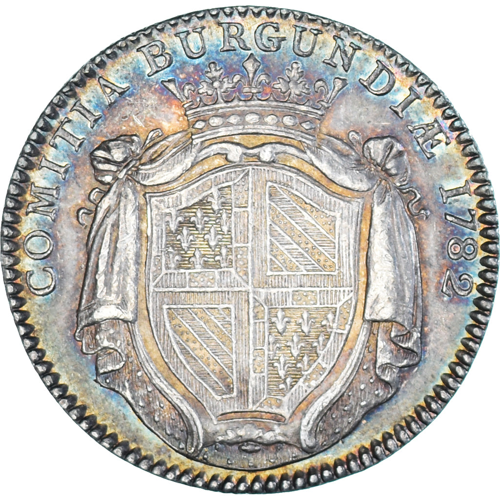 France, Token, Etats de Bourgogne, F-M Bernard, vicomte de Sassenay et de