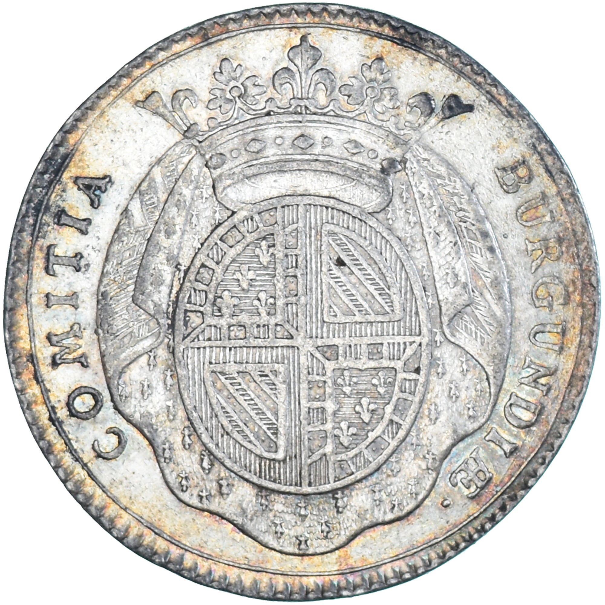Frankrijk, Token, Etats de Bourgogne, élection du roi de Pologne, 1735, ZF+