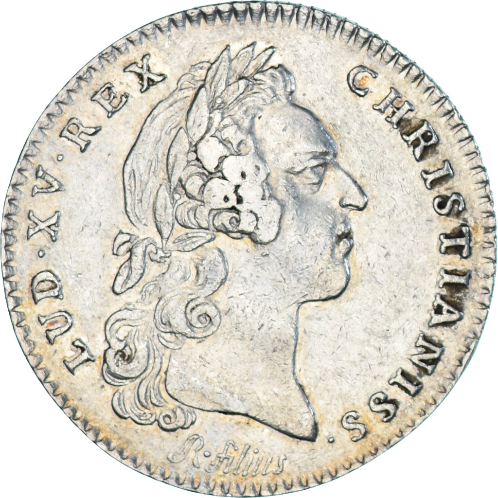 France, Token, Louis XV, Chambre de Commerce de Bordeaux, 1750, AU(50-53)