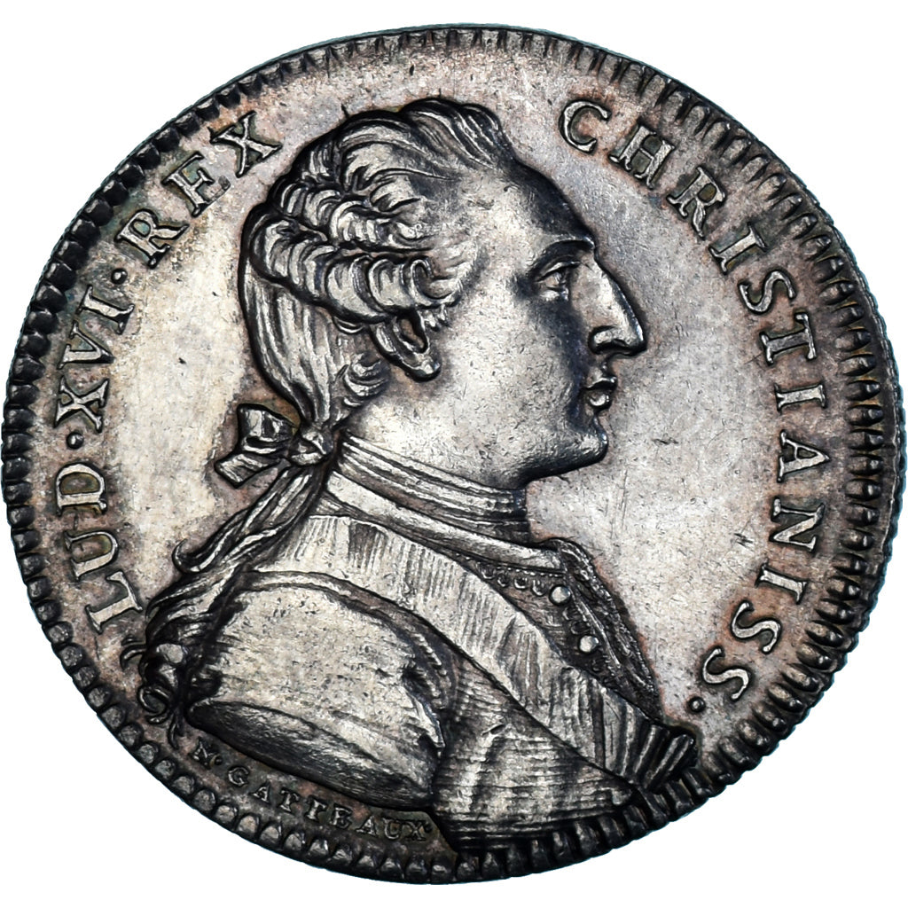 France, Token, Louis XV, Récompense de la Ville de Bordeaux, n.d. (1776)