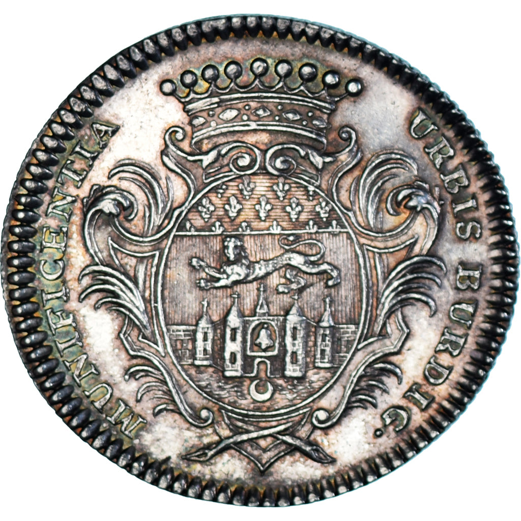 France, Token, Louis XV, Récompense de la Ville de Bordeaux, n.d. (1776)