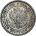 Moeda, Finlândia, Alexander II, Markka, 1874, Helsinki, AU(50-53), Prata