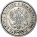 Moeda, Finlândia, Alexander II, Markka, 1874, Helsinki, AU(55-58), Prata