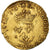 Moeda, França, Henri III, Écu d'or au soleil, 1577, Angers, EF(40-45)