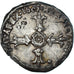 Münze, Frankreich, Henri IV, 1/4 Ecu, 1605, Montpellier, Very rare, S+, Silber