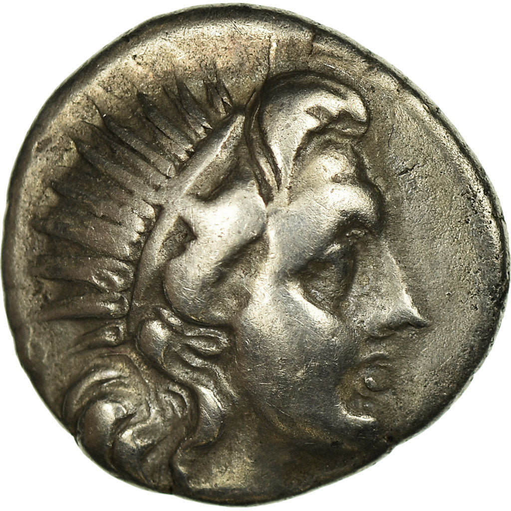 Monnaie Îles de Carie Rhodes (Around 188-170 BC) Helios Drachme TTB ...