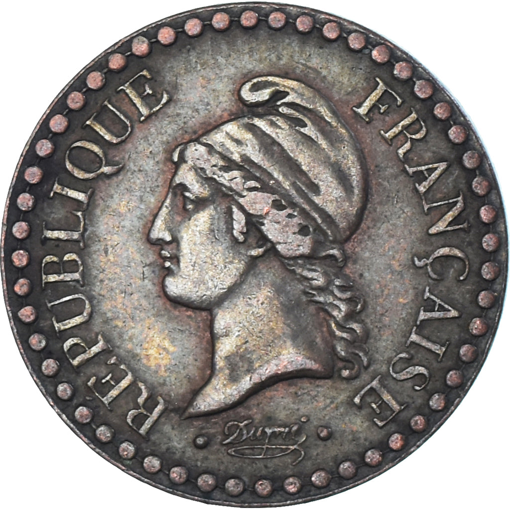 Coin, France, Dupré, 1 Centime, 1848, Paris, EF(40-45), Bronze, Gadoury:84