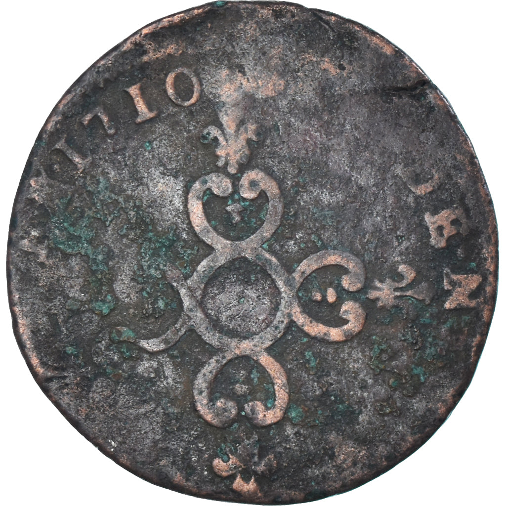 Münze, Frankreich, Louis XIV, Six deniers dits 