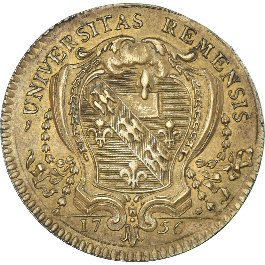 Francia, ficha, Champagne Ardennes, Université de Reims, 1756, Restrike, SPL-
