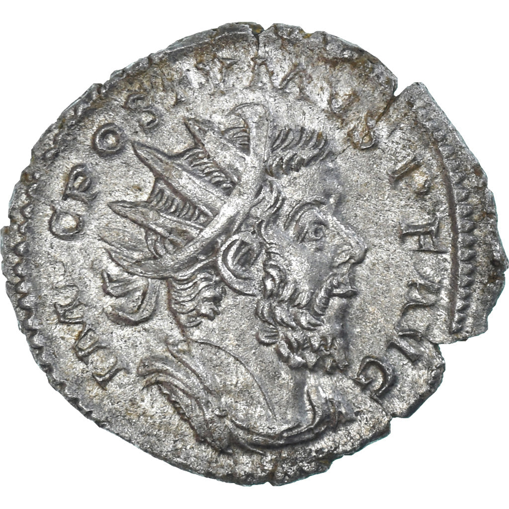 Coin, Postumus, Antoninianus, 260-269, Cologne, AU(55-58), Billon, RIC:57
