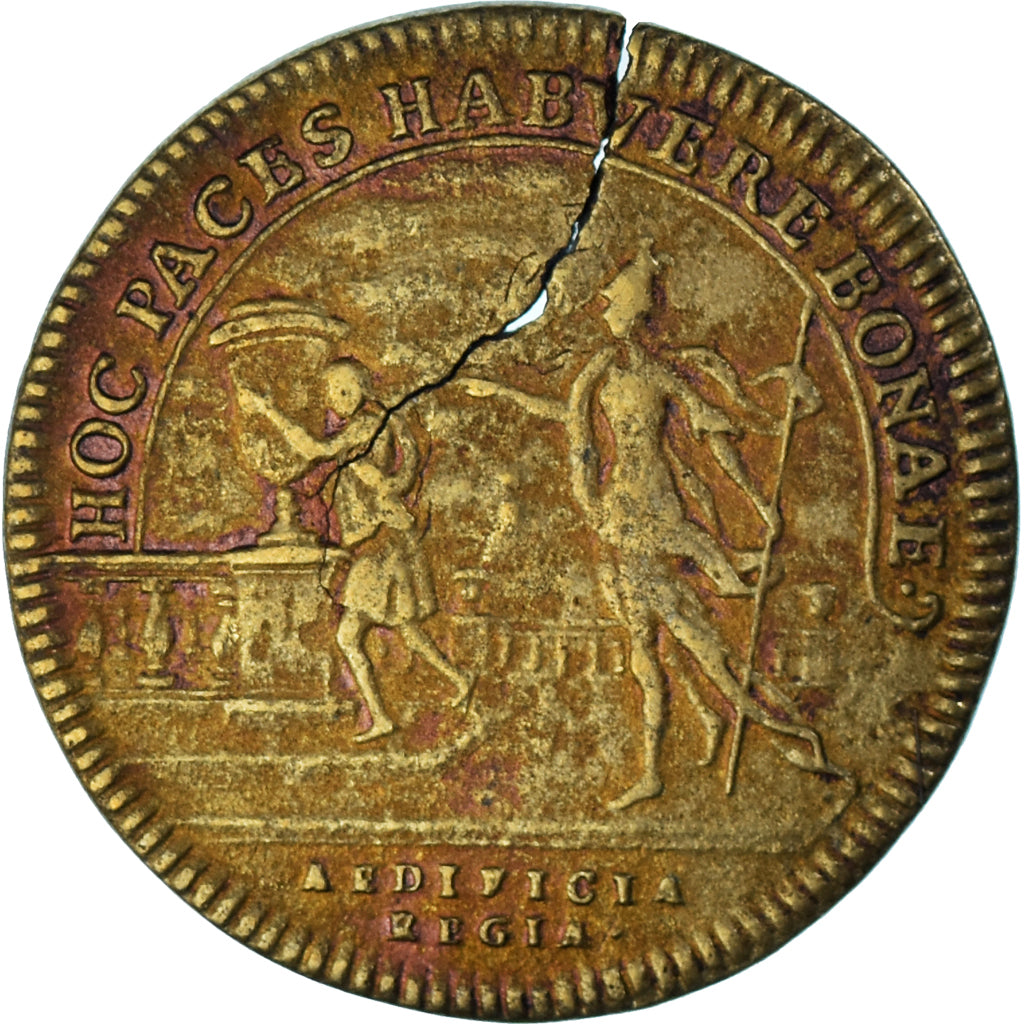 Frankrijk, Token, Louis XIV, Comptabilité des Bâtiments du roi, ZF, Tin