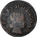 Münze, Frankreich, CHARLES II DE GONZAGUE, Denier Tournois, 1654, Charleville