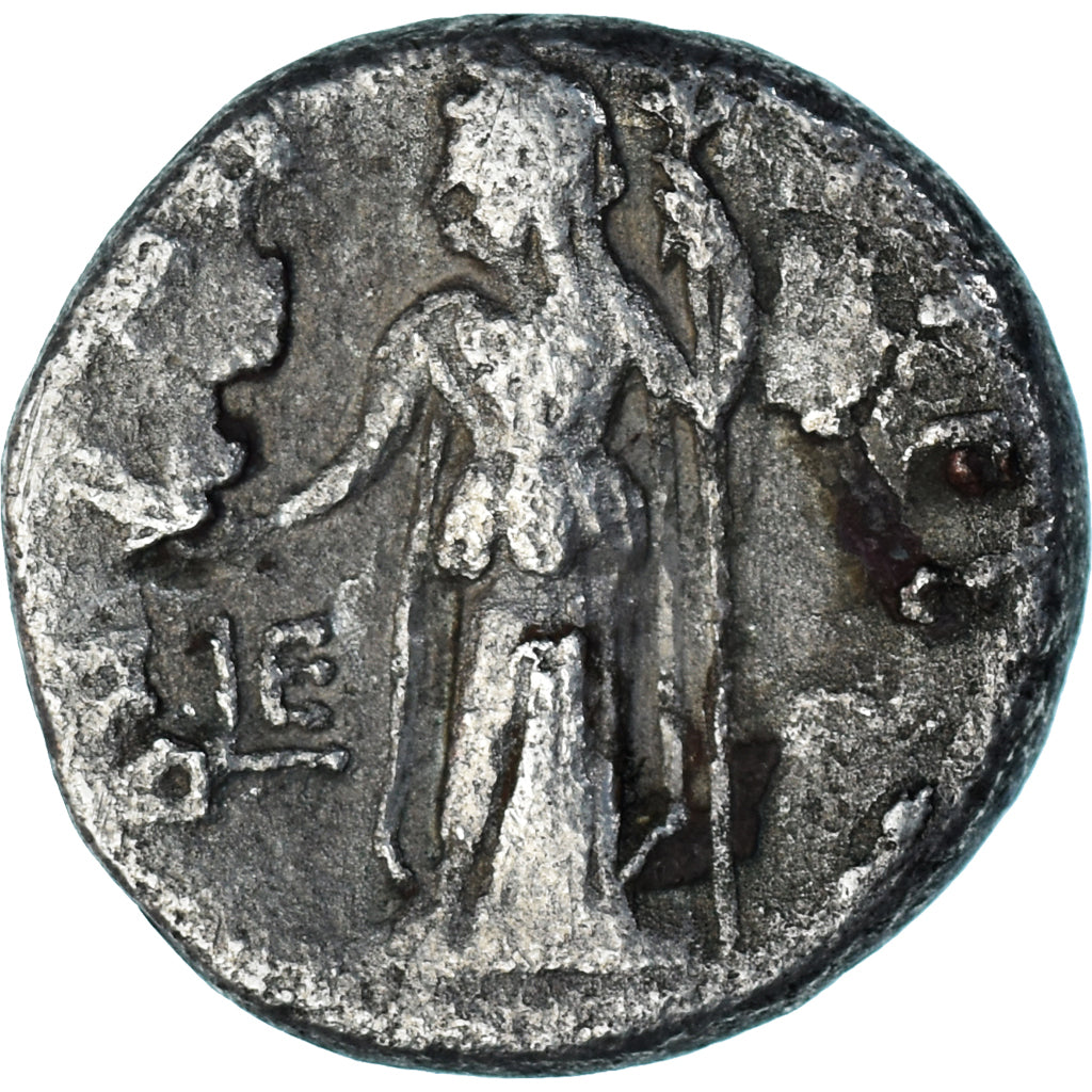 Coin, Egypt, Nero, Tetradrachm, 58-59 AD, Alexandria, VF(30-35), Billon