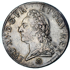 Moneta, Francja, Louis XV, Écu à la vieille tête, 1774, Perpignan, EF(40-45)