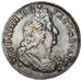 Moneda, Francia, Louis XIV, Ecu aux palmes, 1695, Rennes, réformé, BC+, Plata