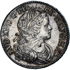 Coin, France, Louis XV, Écu de France-Navarre, 1719, Paris, EF(40-45), Silver
