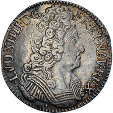 Münze, Frankreich, Louis XIV, Ecu aux 3 couronnes, 1710, Toulouse, SS, Silber