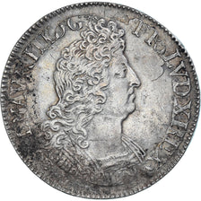 Coin, France, Louis XIV, Ecu aux Insignes, 1701, Paris, EF(40-45), Silver