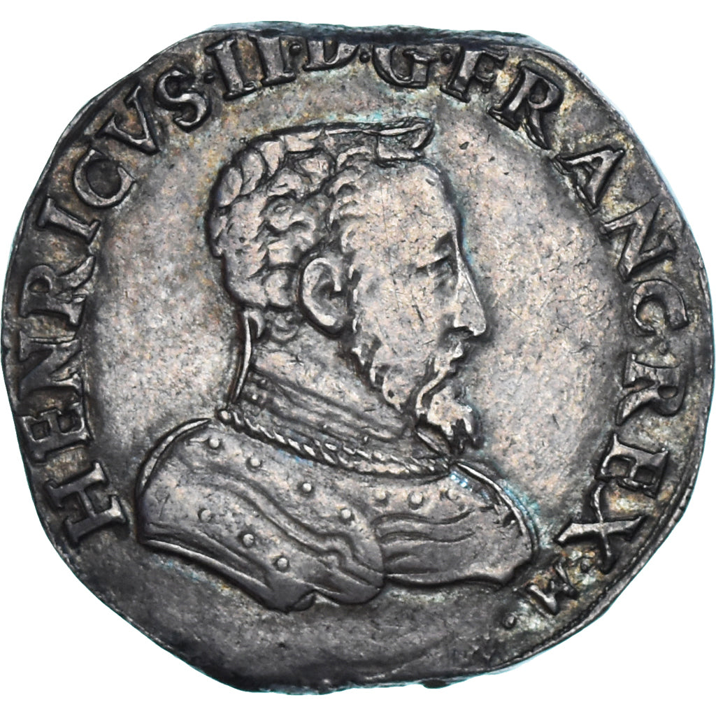 Munten, Frankrijk, Henri II, Teston à la tête nue, 1560, Lyon, posthumous, ZF