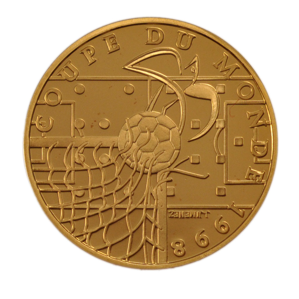 FRANCE, 50 Francs, 1998, Paris, MS(65-70), Gold, 8.50