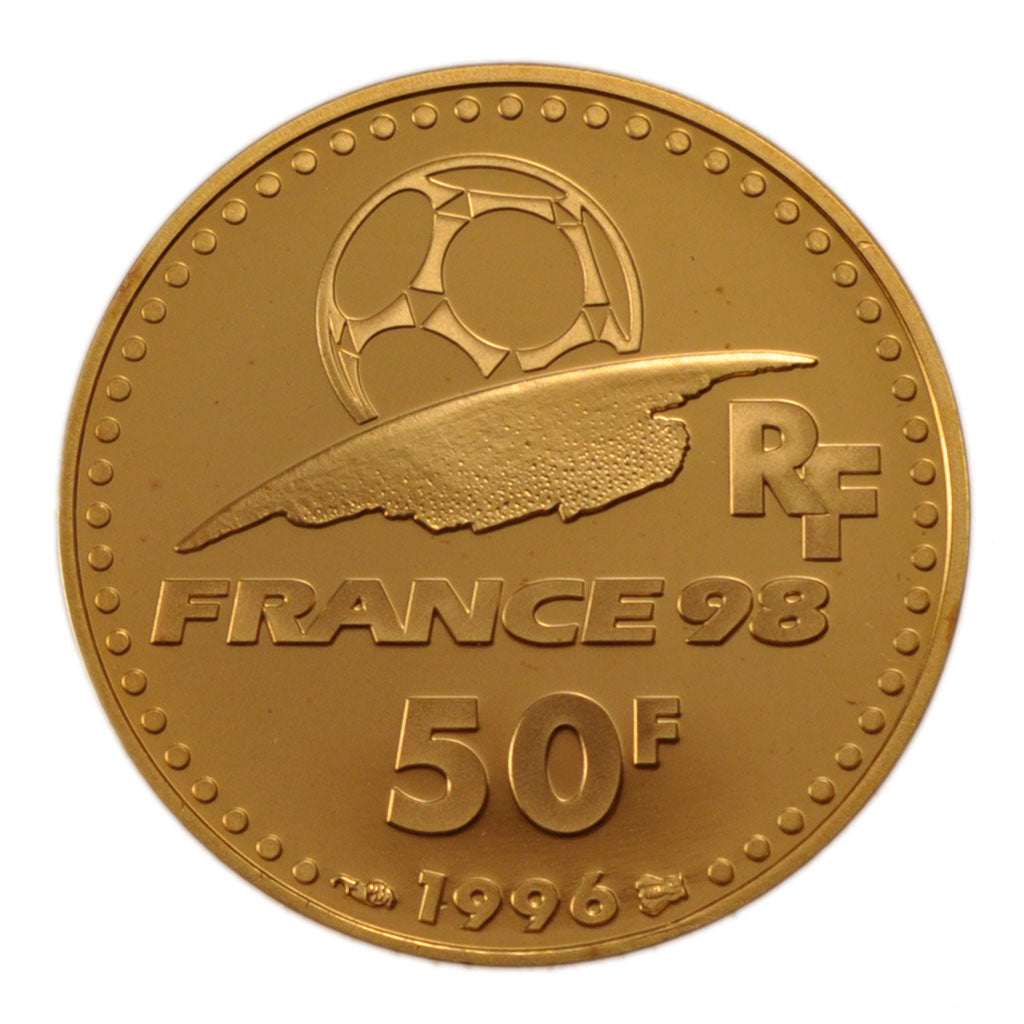 FRANCE, 50 Francs, 1998, Paris, MS(65-70), Gold, 8.50