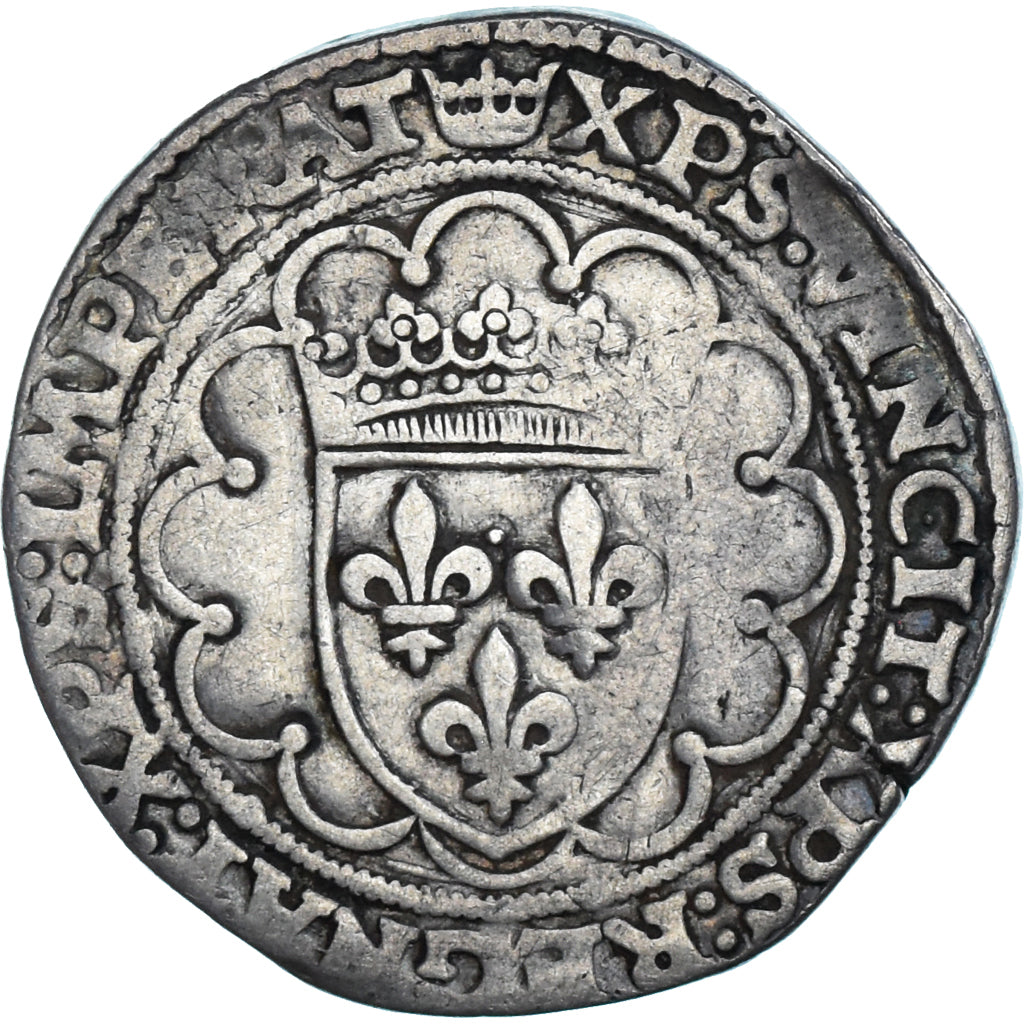 Coin, France, François Ier, Teston, Before 1540, Paris, VF(30-35), Silver