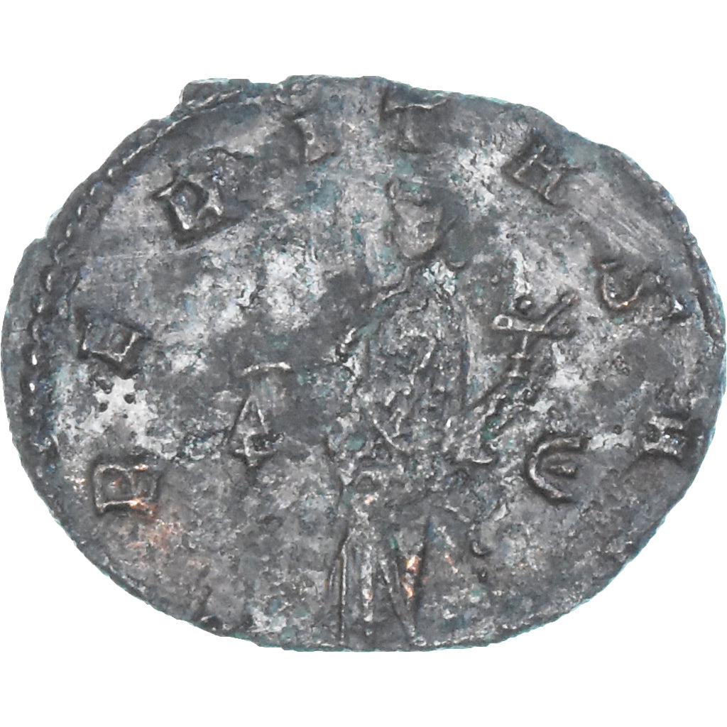 Moneda, Gallienus, Antoninianus, 260-268, Rome, BC+, Vellón, RIC:585