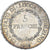 Monnaie, États italiens, LUCCA, Felix and Elisa, 5 Franchi, 1808/7, Firenze