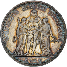 Coin, France, Hercule, 5 Francs, 1875, Paris, EF(40-45), Silver, KM:820.1