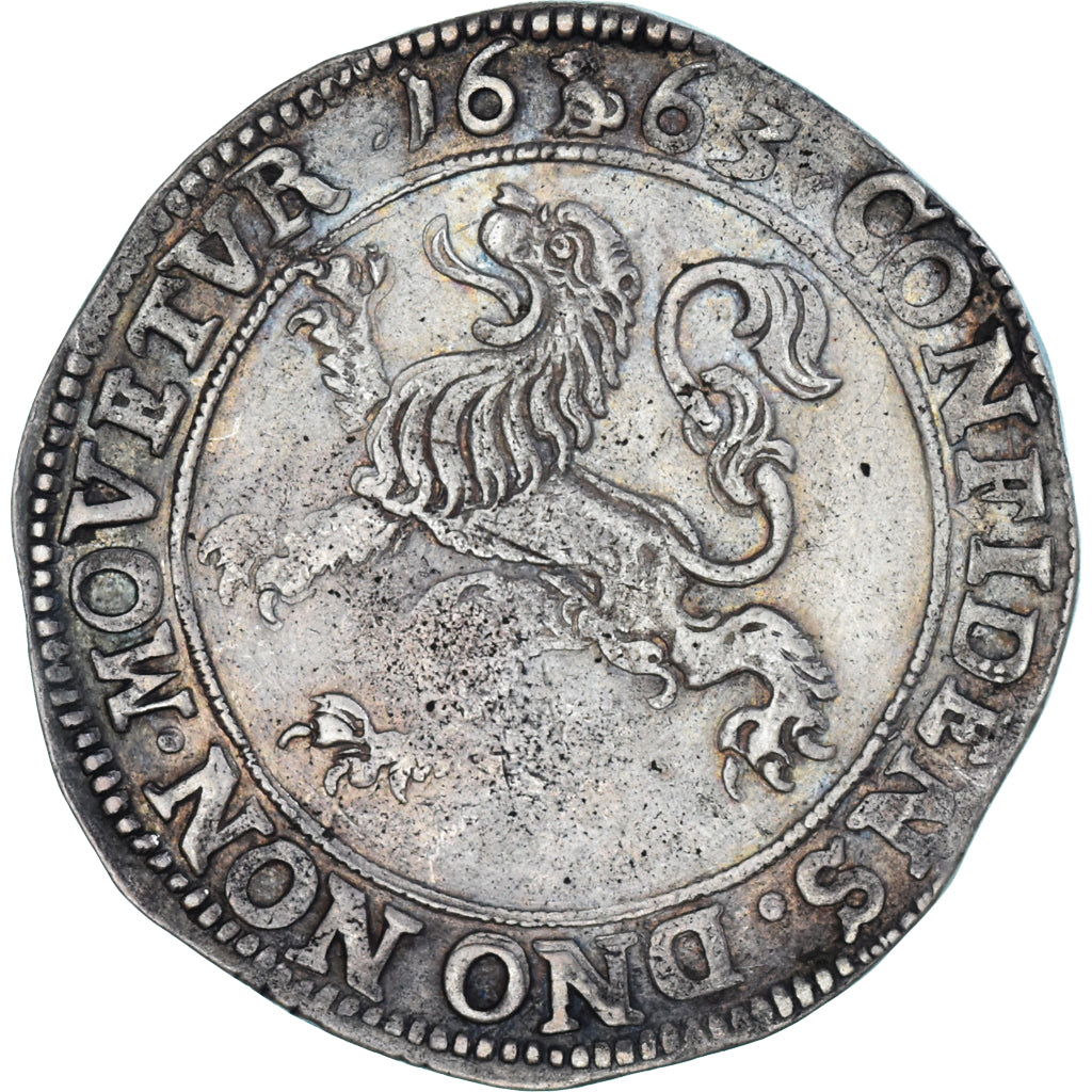 Coin, Netherlands, GELDERLAND, 48 Stuivers, Lion Daalder, 1663, Nimègue