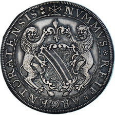 Moneda, Francia, ALSACE, Thaler, XVIIth Century, Strasbourg, MBC, Plata