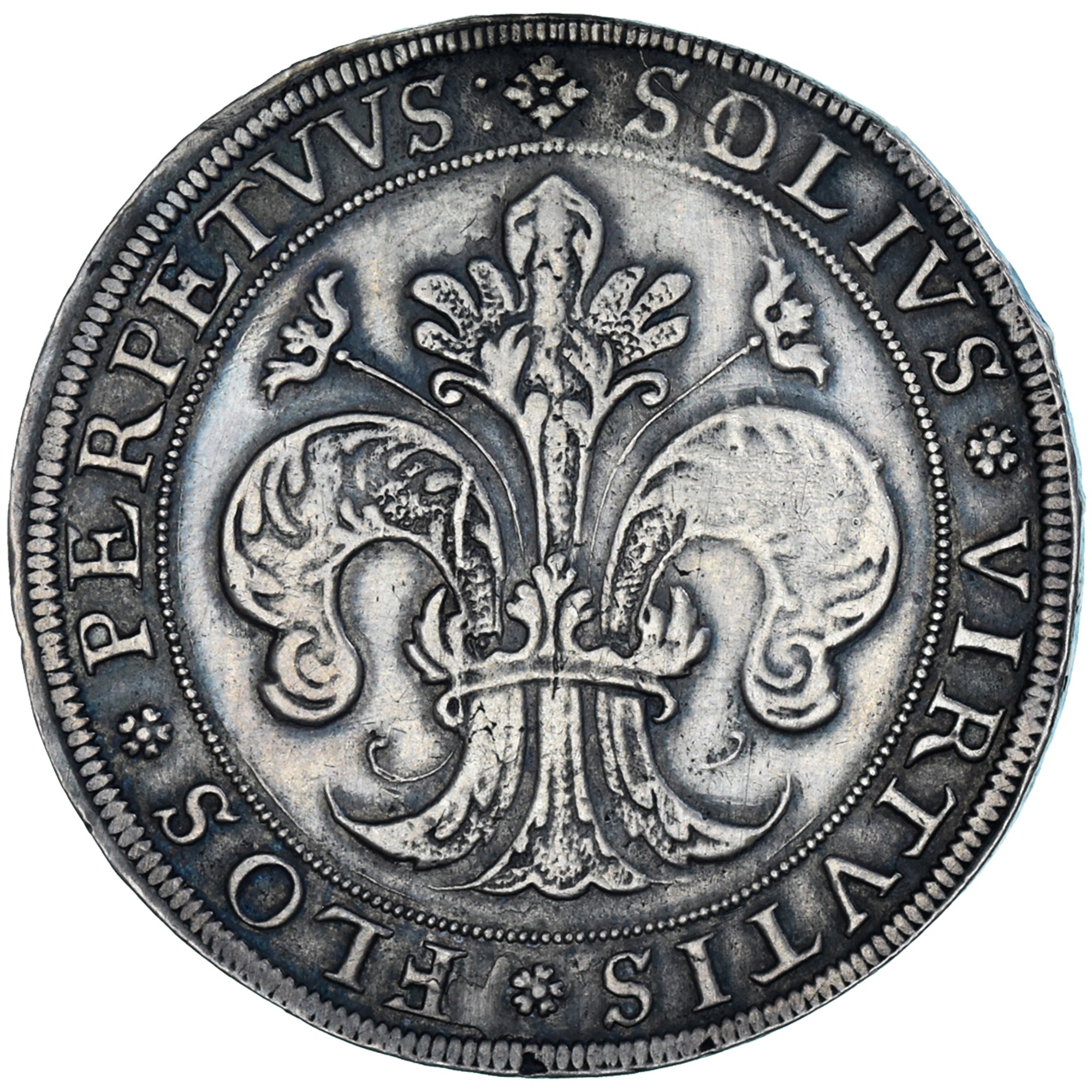 Moneda, Francia, ALSACE, Thaler, XVIIth Century, Strasbourg, MBC, Plata