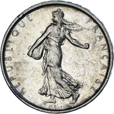 Coin, France, Semeuse, 5 Francs, 1962, Paris, AU(50-53), Silver, KM:926