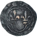 Münze, Frankreich, Charles VIII, Denier Tournois, 1483-1498, SGE+, Billon