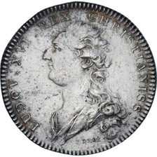 France, Jeton, Louis XVI, Juges et consuls de La Rochelle, 1776, TTB+, Argent