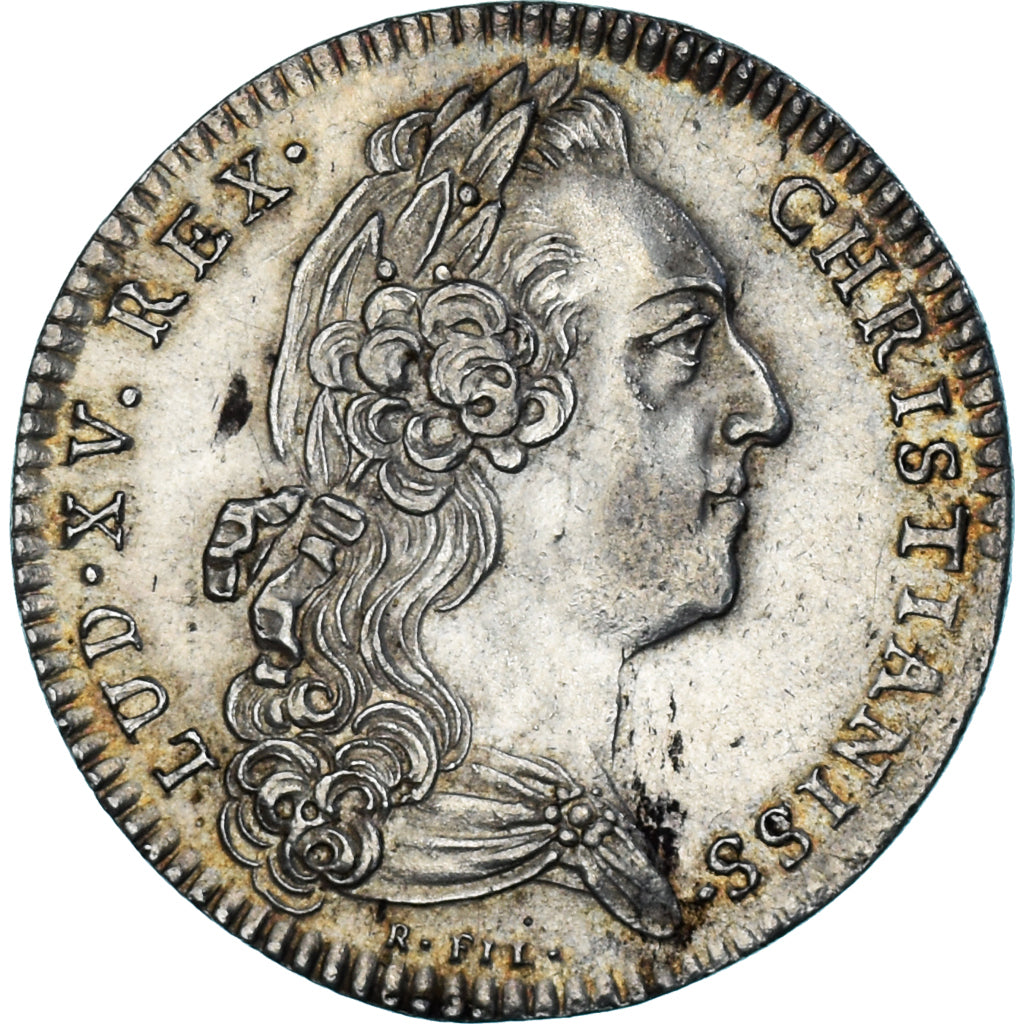 França, Token, Luís XV, Chambre de Commerce de La Rochelle, 1754, AU(55-58)