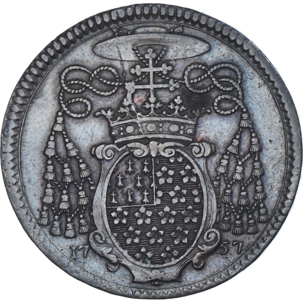 Francja, Token, Berry - Georges-Louis Phélypeaux d'Herbault, 1757, AU(50-53)