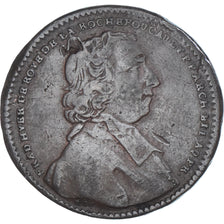 France, Token, Berry, Frédéric-Jérome de Roye de la Rochefoucault, 1729