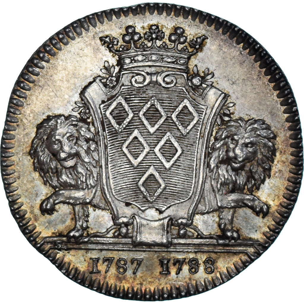 France, Token, Maires de Nantes, Pierre Richard de la Pervanchère, 1788